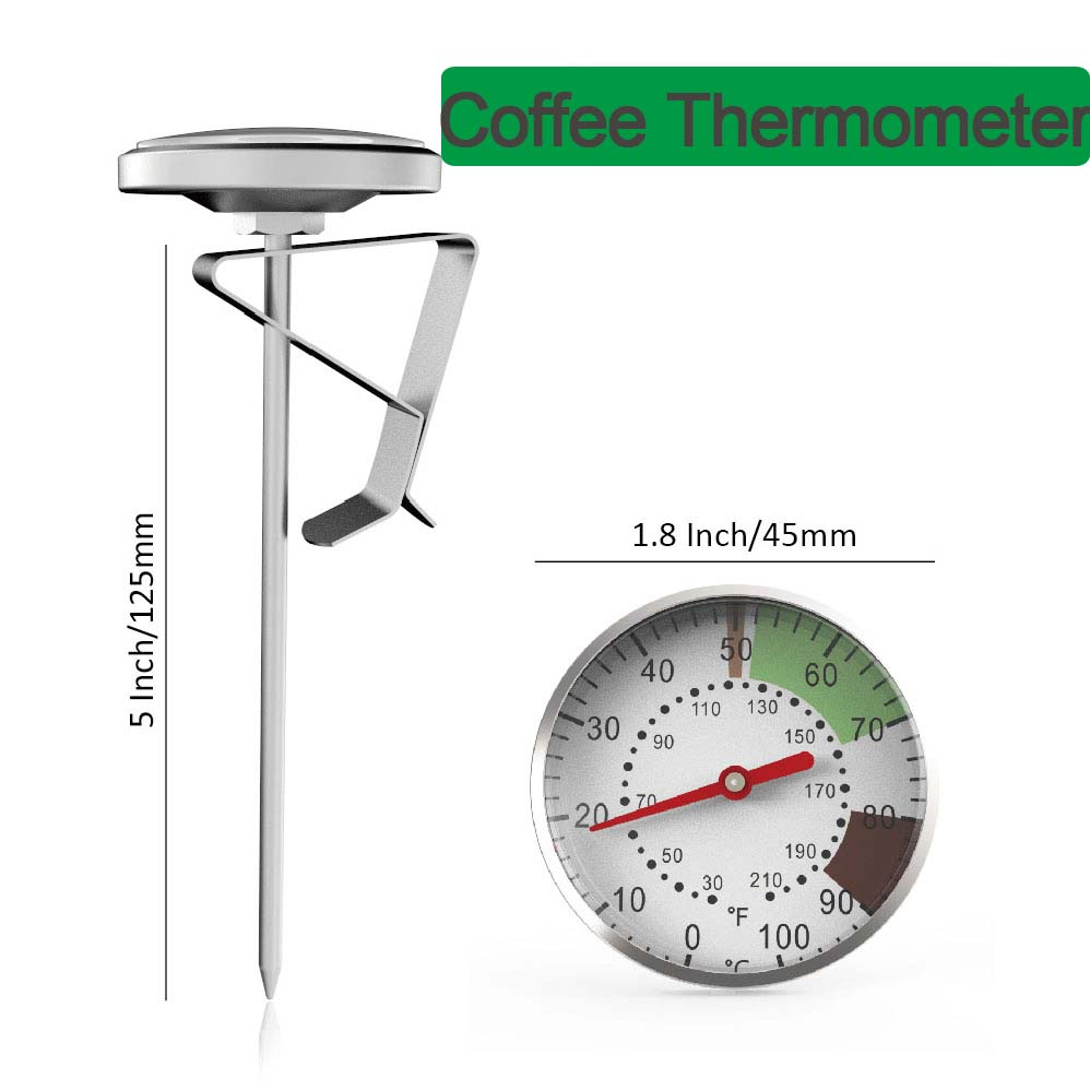 Gaming Kitchen Accessories - 0-100°C Food Thermometer Stainless Steel Coffee