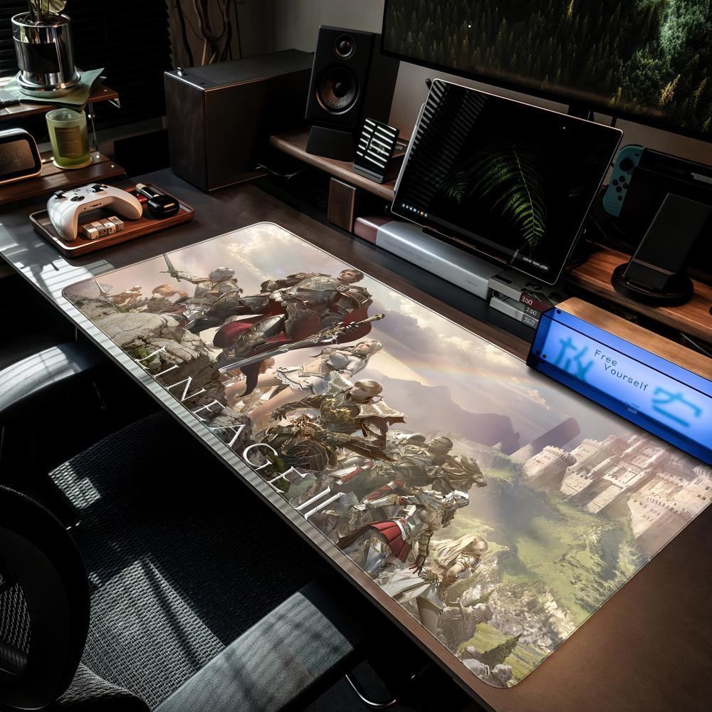 Gaming Accessories For Your Desk - Game L-Lineage 2 Mouse Pad XXL