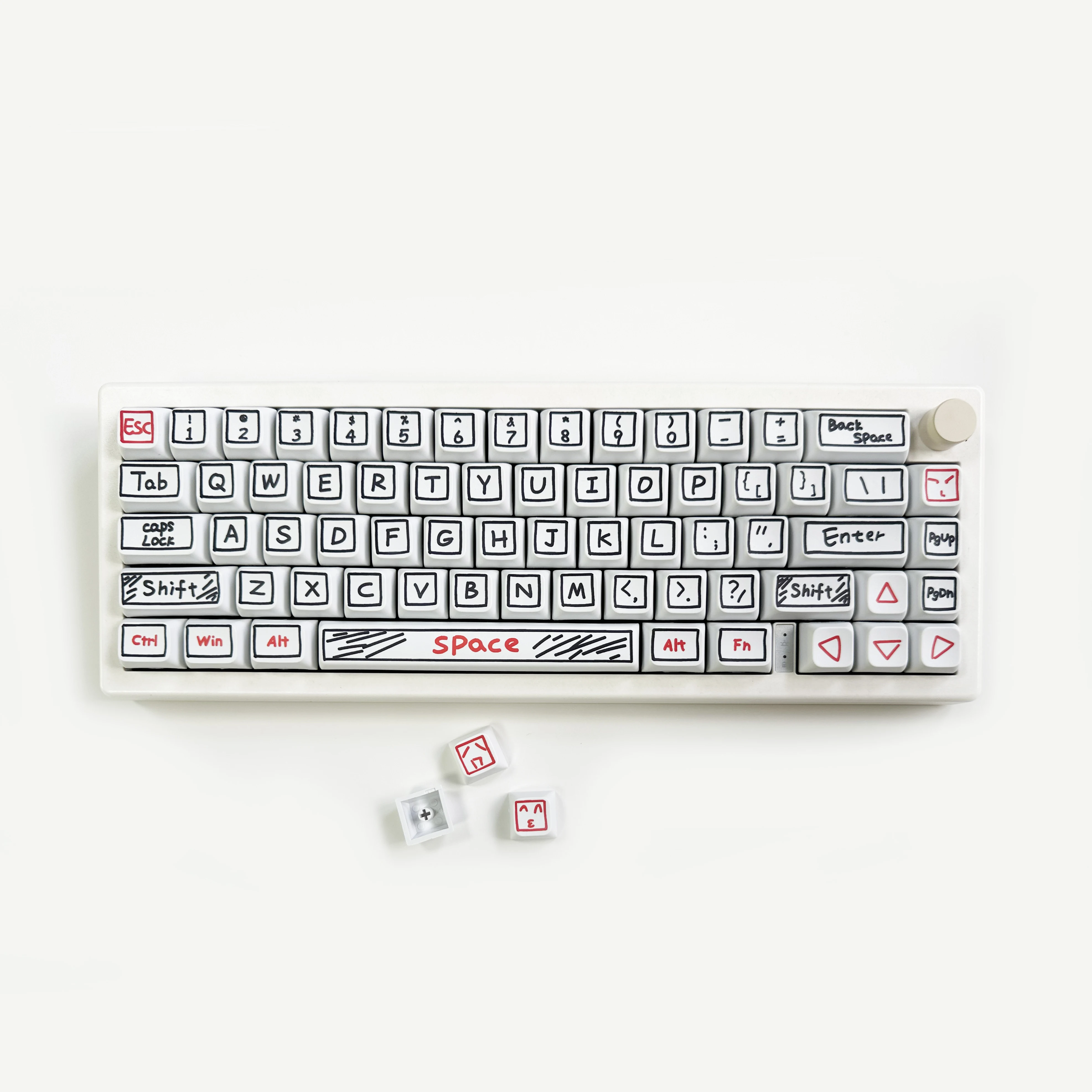 125 Keys XDA Profile Graffiti  - Gaming Accessories Aesthetic review and price