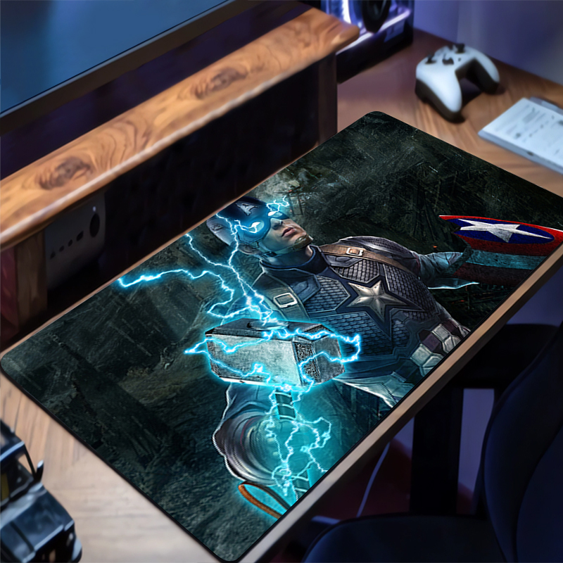 Mouse Pad C-captain A-america  - Gaming Accessories Table review and price