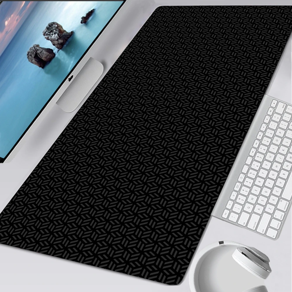 Laptop Black Mouse Pad Simple  - Gaming Accessories For Your Desk review and price