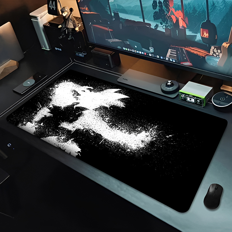 DBZ Black Anime Mouse Pad Drag - Gaming Accessories Table review and price