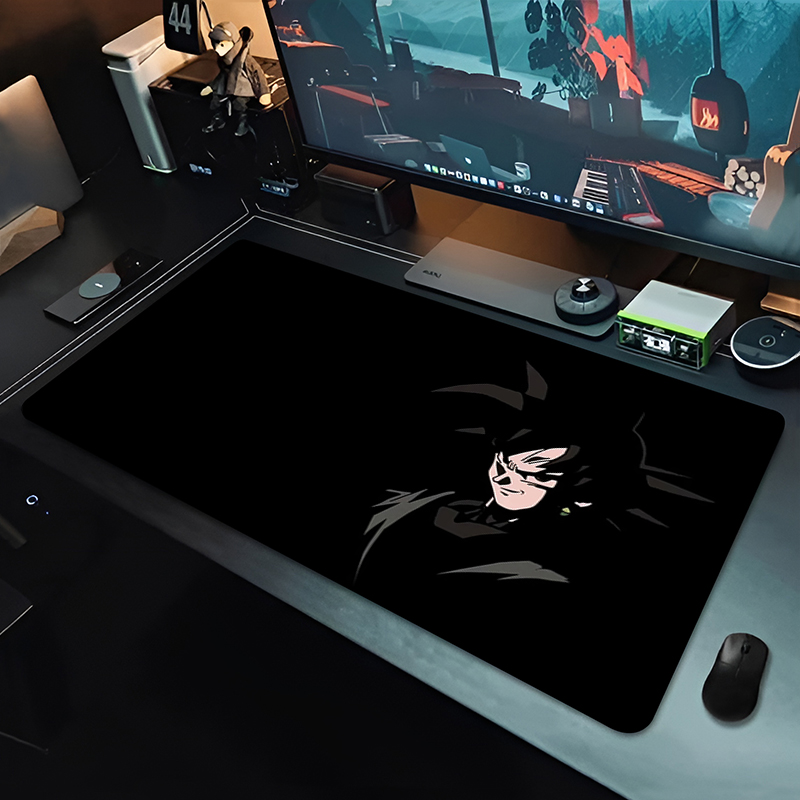 DBZ Black Anime Mouse Pad Drag - Gaming Accessories Table review and price