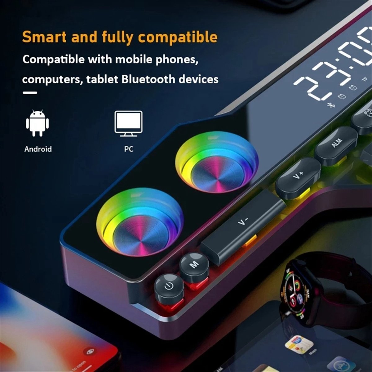 DTC5 V18 Dazzle Colour Speaker - Gaming Accessories Led review and price