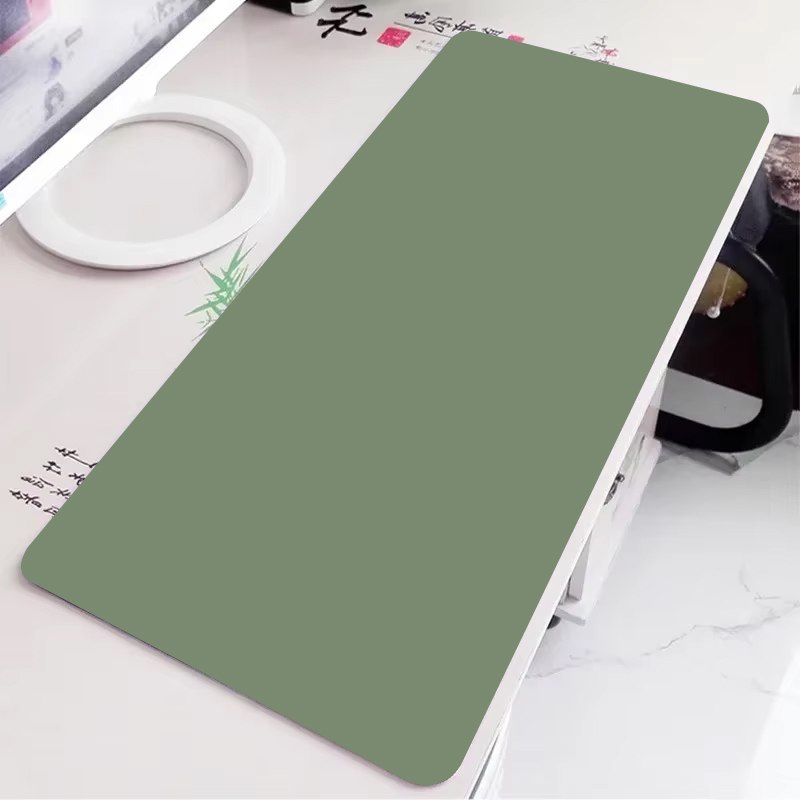 Solid green gaming mousepad la - Gaming Accessories Table review and price