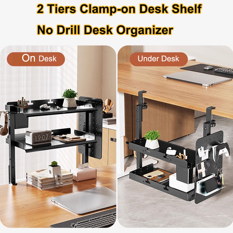 Clamp-on 14 inch Above Below D - Gaming Accessories For Your Desk review and price