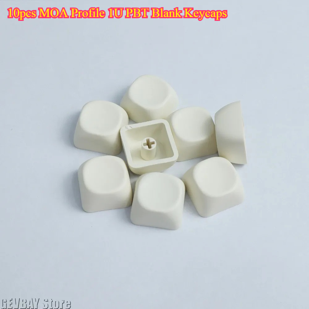 10pcs MOA Profile 1U PBT Blank - Gaming Accessories Aesthetic review and price