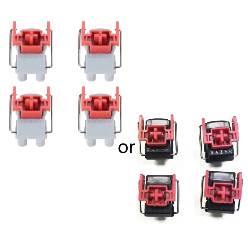 4Pcs V2 Slient Liner Red Optic - Gaming Accessories Aesthetic review and price