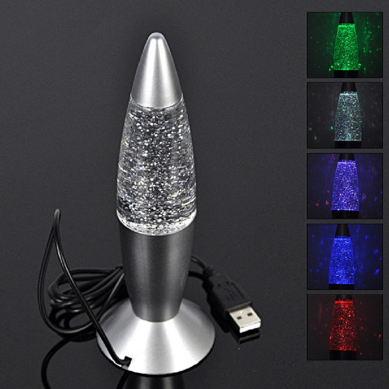 LED Rocket Lamp USB Color Chan - Gaming Accessories Led review and price