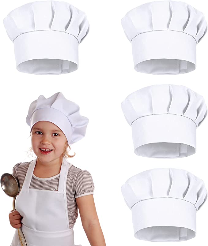 4PCS White Party Cap Hat Costu - Gaming Kitchen Accessories review and price